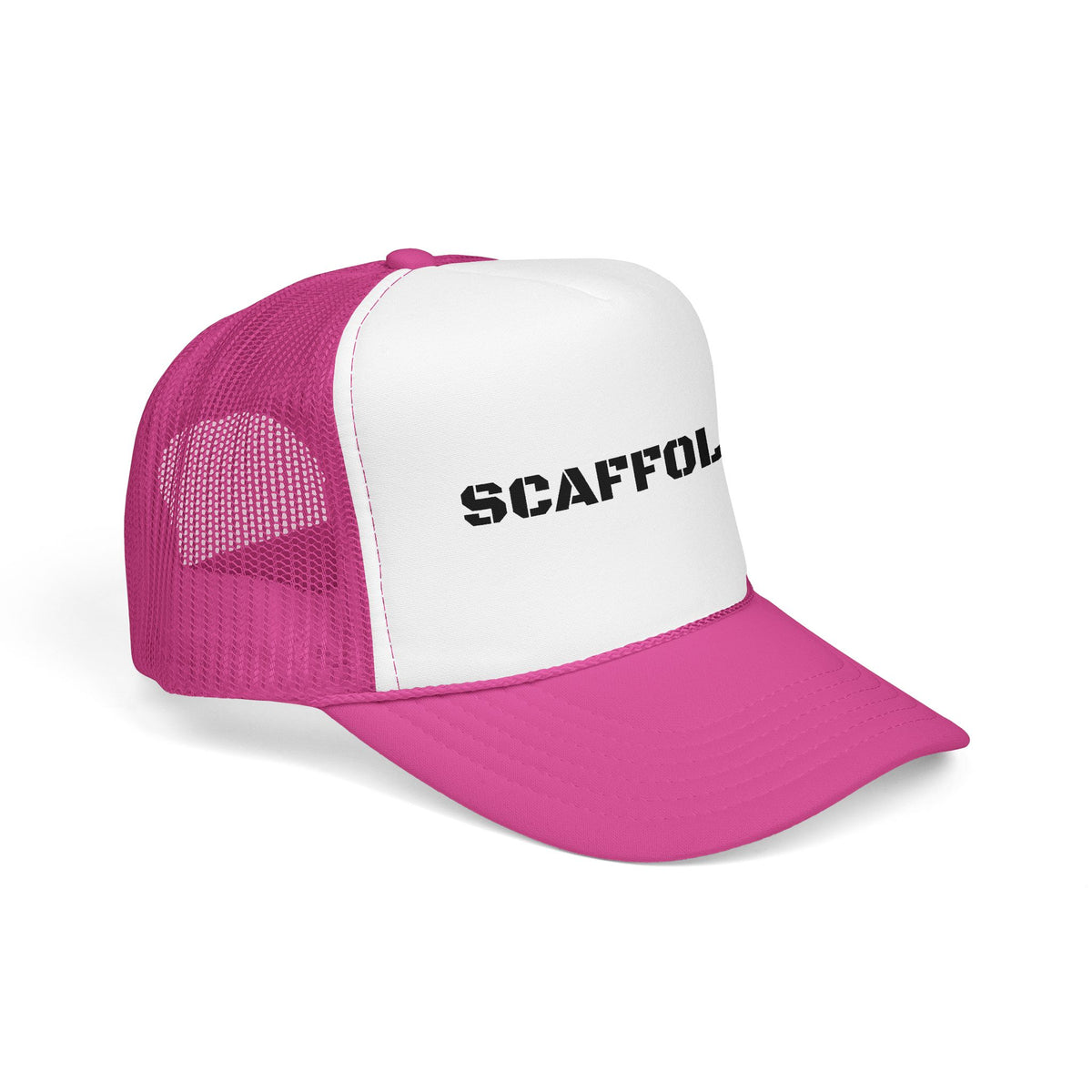 Black Trucker Hat with “GRAMPOWDER” Embroidery