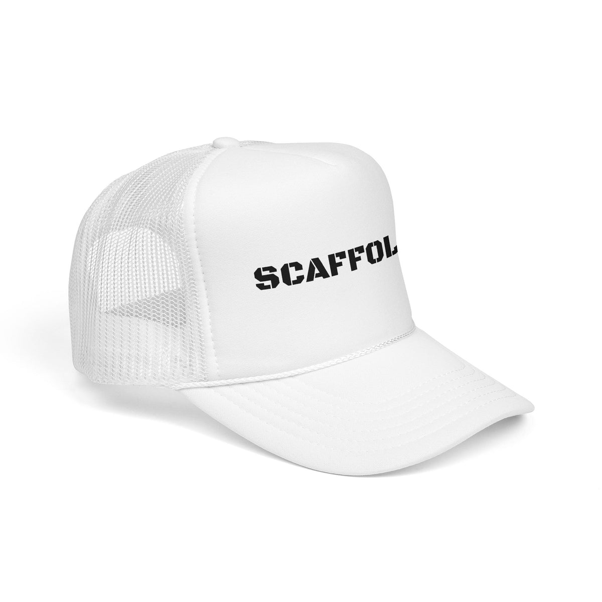 Black Trucker Hat with “GRAMPOWDER” Embroidery