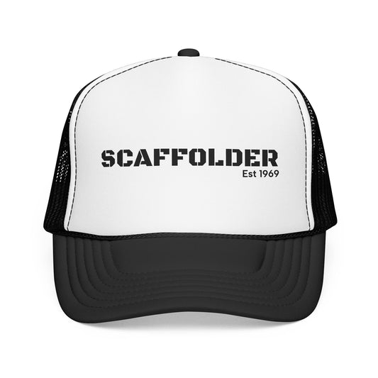Black Trucker Hat with “GRAMPOWDER” Embroidery